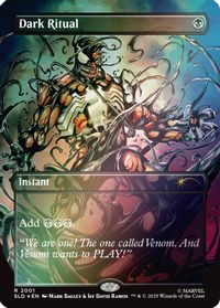Dark Ritual (2001) (Rainbow Foil) — Secret Lair Drop Series