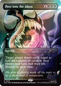 Peer into the Abyss (2002) (Rainbow Foil) — Secret Lair Drop Series