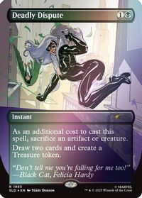 Deadly Dispute (1985) (Rainbow Foil) — Secret Lair Drop Series