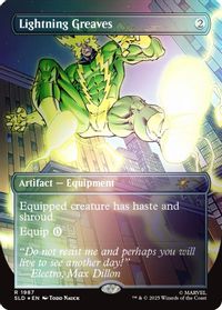 Lightning Greaves (1987) (Rainbow Foil) — Secret Lair Drop Series