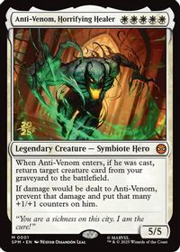 Anti-Venom, Horrifying Healer — Prerelease Cards