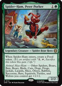 Spider-Ham, Peter Porker — Prerelease Cards