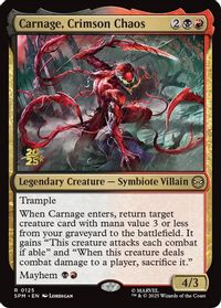 Carnage, Crimson Chaos — Prerelease Cards