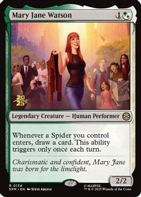 Mary Jane Watson — Prerelease Cards