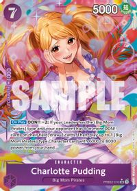 Charlotte Pudding - PRB02-010 (Alternate Art) — Premium Booster -The Best- Vol. 2