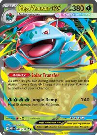 Mega Venusaur ex - 003/132 — ME01: Mega Evolution