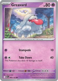 Greavard — ME01: Mega Evolution