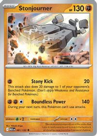 Stonjourner — ME01: Mega Evolution
