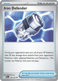 Iron Defender — ME01: Mega Evolution