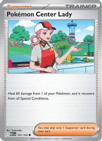 Pokemon Center Lady — ME01: Mega Evolution