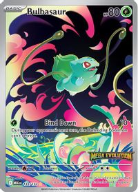 Bulbasaur - 133/132 (Mega Evolution Stamped) — Miscellaneous Cards & Products
