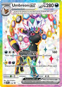 Umbreon ex - 176 — SV: Scarlet & Violet Promo Cards
