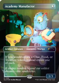 Academy Manufactor (2195) (Rainbow Foil) — Secret Lair Drop Series