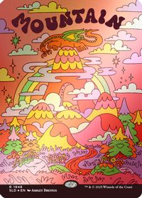 Mountain (1948) (Rainbow Foil) — Secret Lair Drop Series