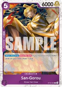 San-Gorou (Pirate Foil) — Premium Booster -The Best- Vol. 2