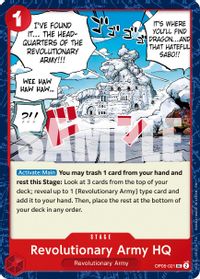 Revolutionary Army HQ (Reprint) — Premium Booster -The Best- Vol. 2