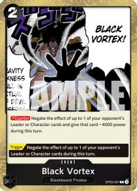 Black Vortex (Pirate Foil) — Premium Booster -The Best- Vol. 2