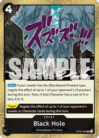Black Hole (Pirate Foil) — Premium Booster -The Best- Vol. 2
