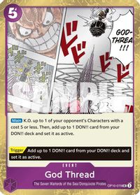 God Thread (Pirate Foil) — Premium Booster -The Best- Vol. 2