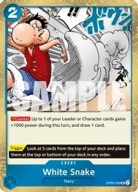 White Snake (Pirate Foil) — Premium Booster -The Best- Vol. 2