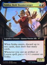 Sokka, Bold Boomeranger (Extended Art) — Media Promos