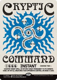 Cryptic Command (Rainbow Foil) — Secret Lair Drop Series