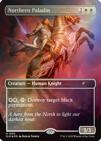 Northern Paladin (Rainbow Foil) — Secret Lair Drop Series