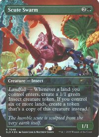 Scute Swarm (Rainbow Foil) — Secret Lair Drop Series
