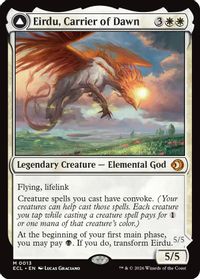 Eirdu, Carrier of Dawn — Lorwyn Eclipsed