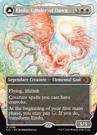 Eirdu, Carrier of Dawn (Borderless) — Lorwyn Eclipsed