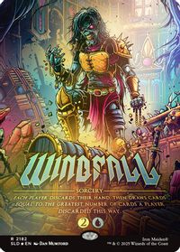 Windfall (2182) (Rainbow Foil) — Secret Lair Drop Series