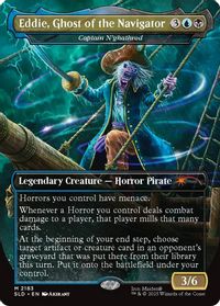 Eddie, Ghost of the Navigator - Captain N'ghathrod — Secret Lair Drop Series