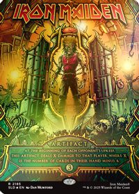 Iron Maiden (Rainbow Foil) — Secret Lair Drop Series