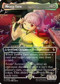 Tataru Taru (Borderless) (Chocobo Track Foil) — Commander: FINAL FANTASY