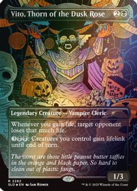 Vito, Thorn of the Dusk Rose (Rainbow Foil) — Secret Lair Drop Series