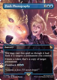 Flash Photography (Borderless) — Commander: FINAL FANTASY