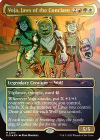 Voja, Jaws of the Conclave (Rainbow Foil) — Secret Lair Drop Series