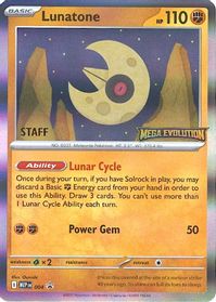 Lunatone - 004 [Staff] — ME: Mega Evolution Promo