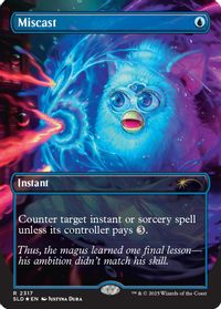 Miscast (Rainbow Foil) — Secret Lair Drop Series