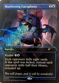 Maddening Cacophony (2337) (Confetti Foil) — Secret Lair Drop Series