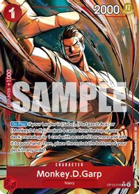 Monkey.D.Garp (Alternate Art) — Carrying On His Will