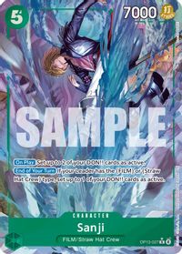 Sanji (Alternate Art) — Carrying On His Will