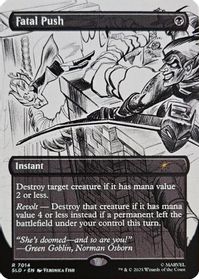 Fatal Push (7014) — Secret Lair Drop Series