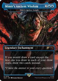 Mimir's Ancient Wisdom - Teferi's Ageless Insight — Secret Lair Drop Series