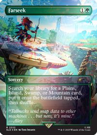 Farseek (2222) (Rainbow Foil) — Secret Lair Drop Series