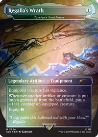 Regalla's Wrath - Tarrian's Soulcleaver (Rainbow Foil) — Secret Lair Drop Series