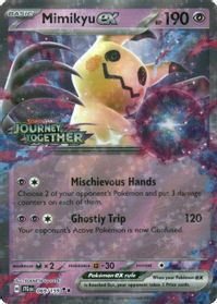 Mimikyu ex (Journey Together Stamped) — Miscellaneous Cards & Products