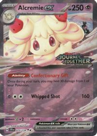 Alcremie ex (Journey Together Stamped) — Miscellaneous Cards & Products