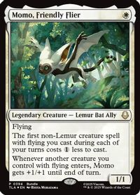 Momo, Friendly Flier — Unique and Miscellaneous Promos