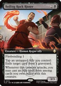 Boiling Rock Rioter (Extended Art) — Avatar: The Last Airbender